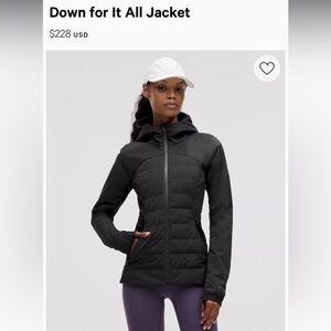 Lululemon Goose Down Jacket - Size 12